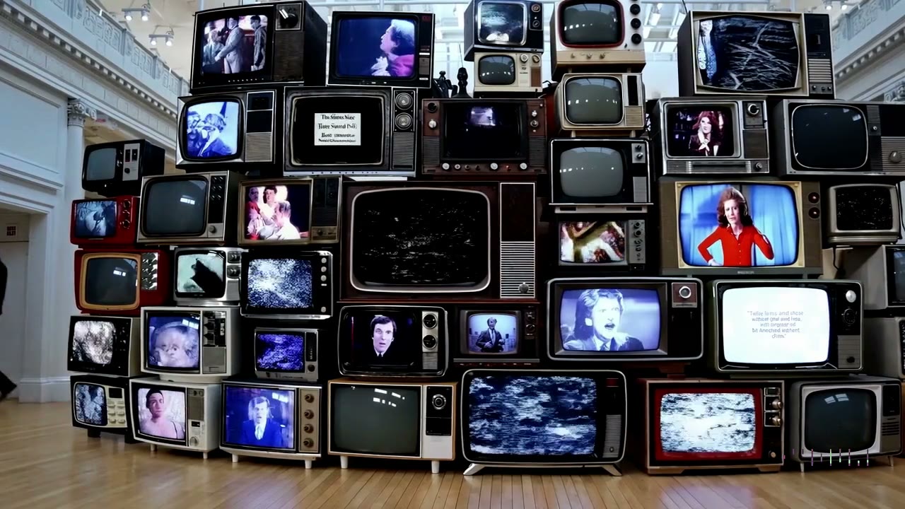 Stack Of Tvs